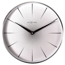 40cm NeXtime 2 Seconds Metal Wall Clock
