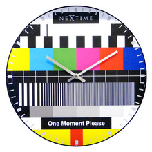 Dome Test Page NeXtime Glass Wall Clock