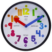 Black Sophia NeXtime Wall Clock