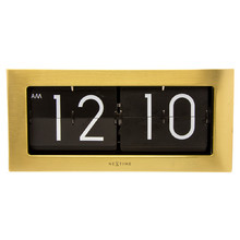 36cm Big Flip NeXtime Table Clock