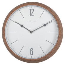 30cm White Cork NeXtime Wall Clock