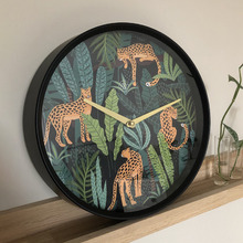 Leopard Urban Jungle NeXtime Wall Clock