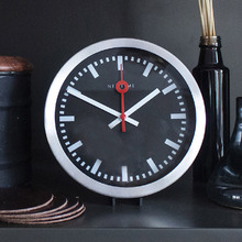 19cm NeXtime Station Stripe Table & Wall Clock