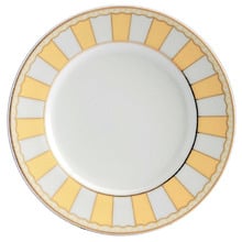 Yellow Carnivale 16cm Porcelain Cake Plates (Set of 2)