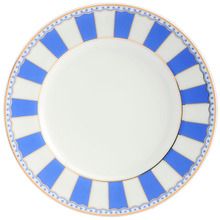 Dark Blue Carnivale 16cm Porcelain Cake Plates (Set of 2)