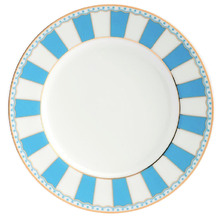 Light Blue Carnivale 16cm Porcelain Cake Plates (Set of 2)