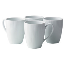 Conifere 360ml Porcelain Mugs (Set of 4)