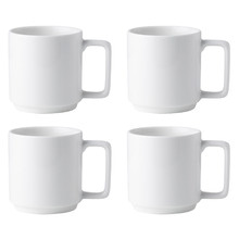 Noritake Stax 450ml Mugs (Set of 4)