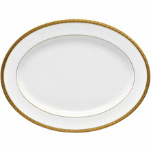 Gold Charlotta 34.5cm Oval Platter