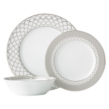 12 Piece Eternal Palace Porcelain Dinner Set