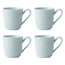 Provence 290ml Porcelain Mugs (Set of 4)