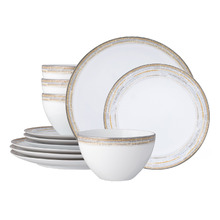 12 Piece Raylan Porcelain Dinner Set