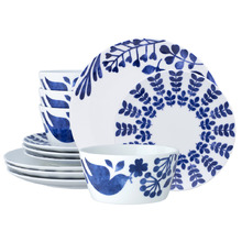12 Piece Sandefjord Porcelain Dinner Set