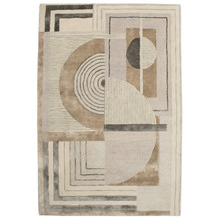 Beige Austin Hand-Tufted Wool & Viscose Rug