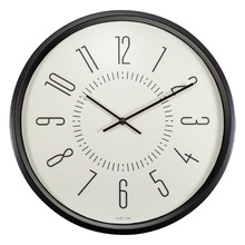 35cm NeXtime Luminous Metal Wall Clock
