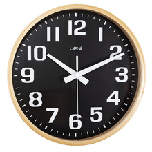 Black Leni Wall Clock