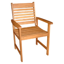 Jasper Shorea Wood Outdoor Dining Chair