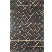 Black & Beige Olsson Jute Rug