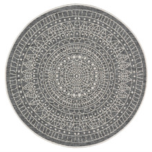 Silver Mosaic Terrazzo Indoor & Outdoor Rug
