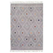 Light Grey Algiers Power-Loomed Rug