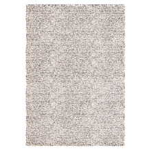 Cream & Black Akila Dots Power-Loomed Rug