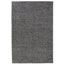 Charcoal Denitsa Hand-Loomed Wool & Cotton Rug