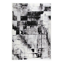 Black Comfort V Rug