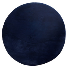 Navy Denitsa Round Rug