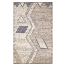 Stone Grey Dane Hand-Loomed Wool Rug