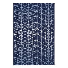 Navy Dirk Power-Loomed Rug