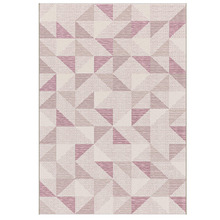 Pink Rufus Power-Loomed Rug