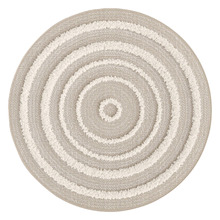 Beige Helmer Round Rug