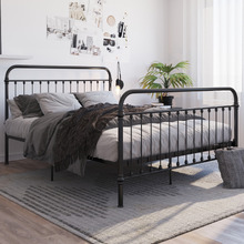 Black Carter Metal Bed Frame
