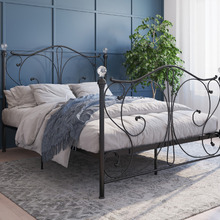 Black Classic Sophie Metal Bed Frame