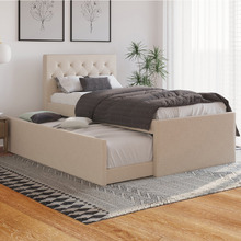 Oxford King Single Bed with Trundle