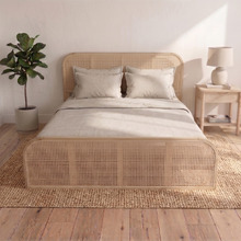 Palicosta Pine Wood Gas Lift Storage Bed Frame