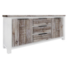 Atherton 2 Door 3 Drawer Acacia Wood Buffet