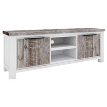 176cm Atherton Acacia Wood Entertainment Unit
