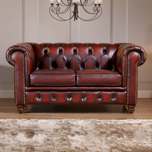 Alastair 2 Seater Leather Sofa