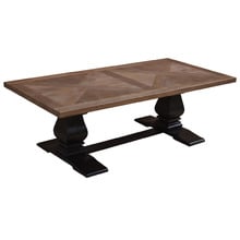 Valeria Rectangular Mango Wood Coffee Table