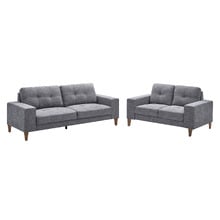 Gabriel 5 Seater Upholstered Lounge Set