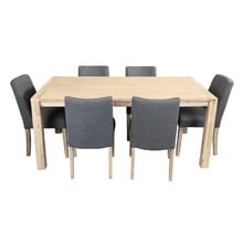 6 Seater Aris Dining Table & Chair Set