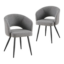 Maristella Chenille Dining Chairs (Set of 2)