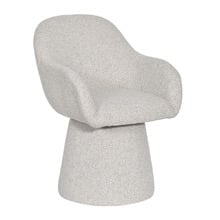 Rhys Boucle Swivel Dining Chair