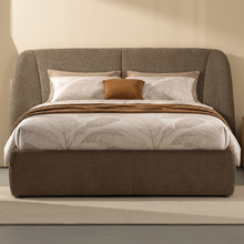 Terran Chenille Queen Bed Frame