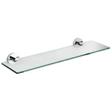 Loui Stainless Steel & Glass Bathroom Shelf