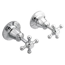 2 Piece Noosa Brass Wall Top Assemblies