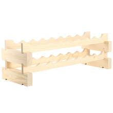 2 Layers of 8 Bottles Wine Rack