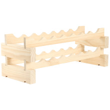 2 Layers of 7 Bottles Wine Rack