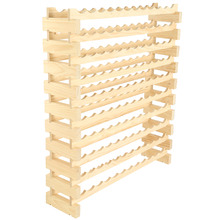 10 Layers of 12 Bottles Wine Rack